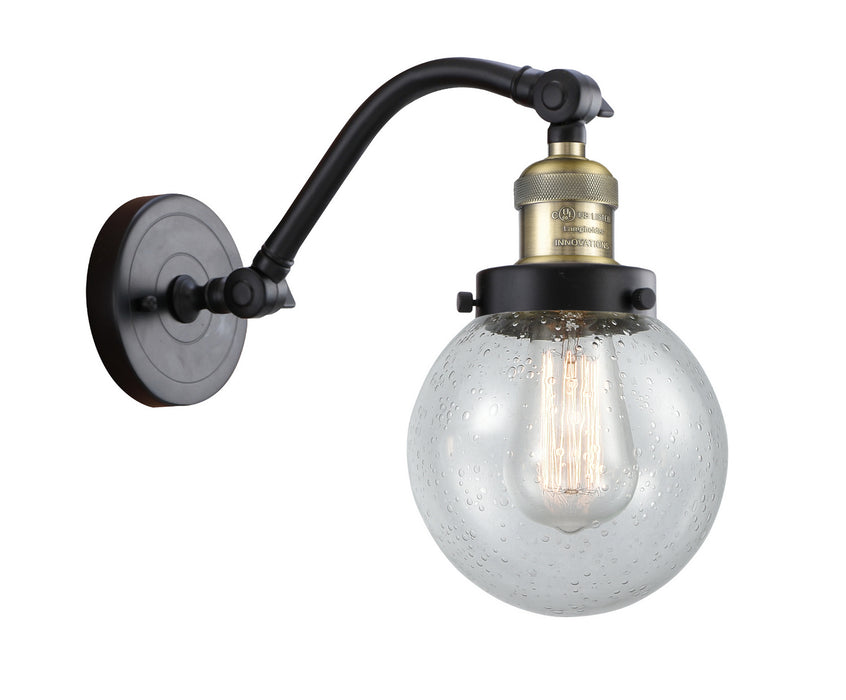 Innovations 515-1W-BAB-G204-6-LED LED Wall Sconce, Black Antique Brass
