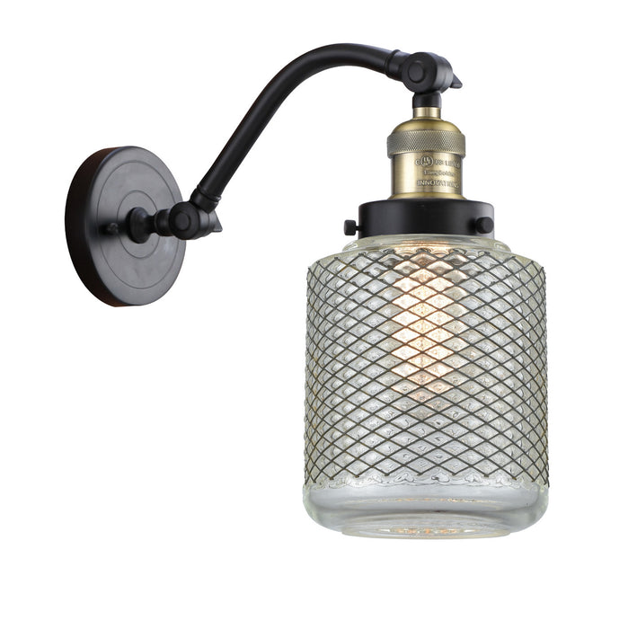 Innovations 515-1W-BAB-G262 One Light Wall Sconce, Black Antique Brass