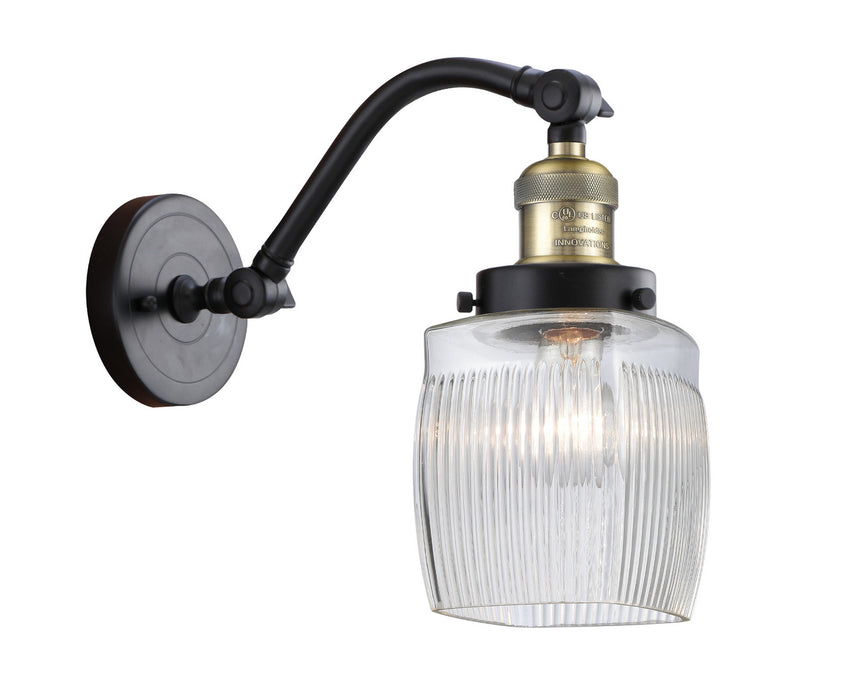 Innovations 515-1W-BAB-G302 One Light Wall Sconce, Black Antique Brass