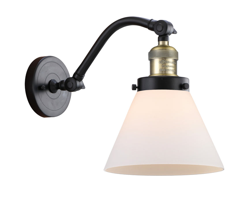 Innovations 515-1W-BAB-G41 One Light Wall Sconce, Black Antique Brass