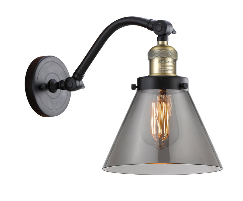 Innovations 515-1W-BAB-G43-LED LED Wall Sconce, Black Antique Brass