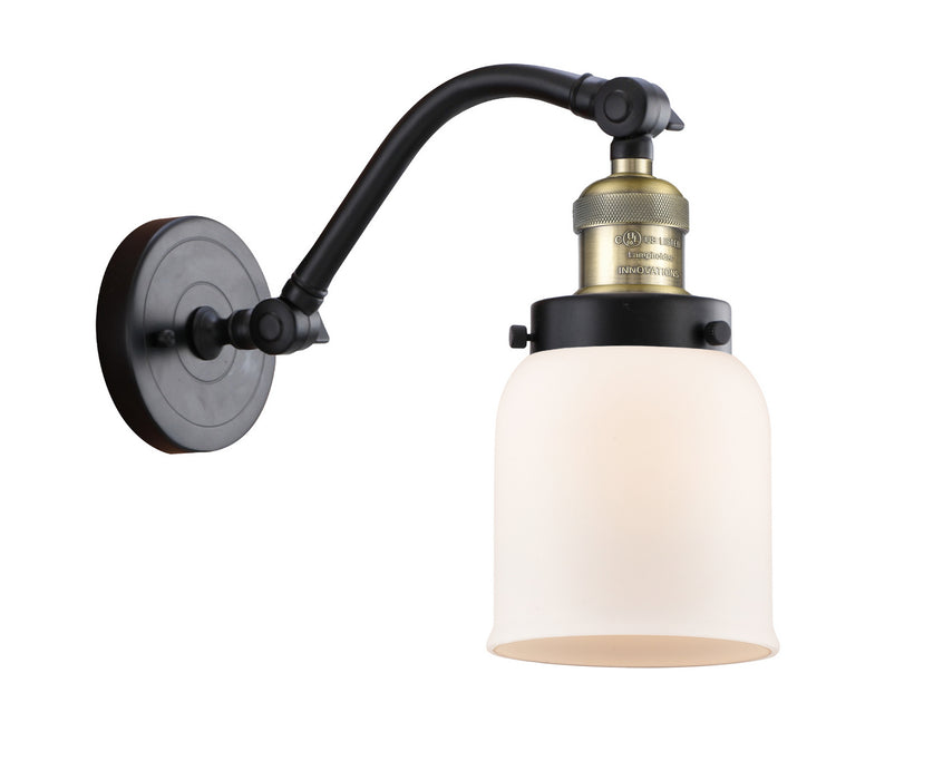 Innovations 515-1W-BAB-G51 One Light Wall Sconce, Black Antique Brass