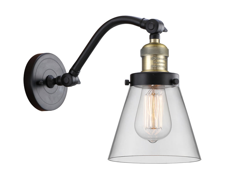 Innovations 515-1W-BAB-G62 One Light Wall Sconce, Black Antique Brass