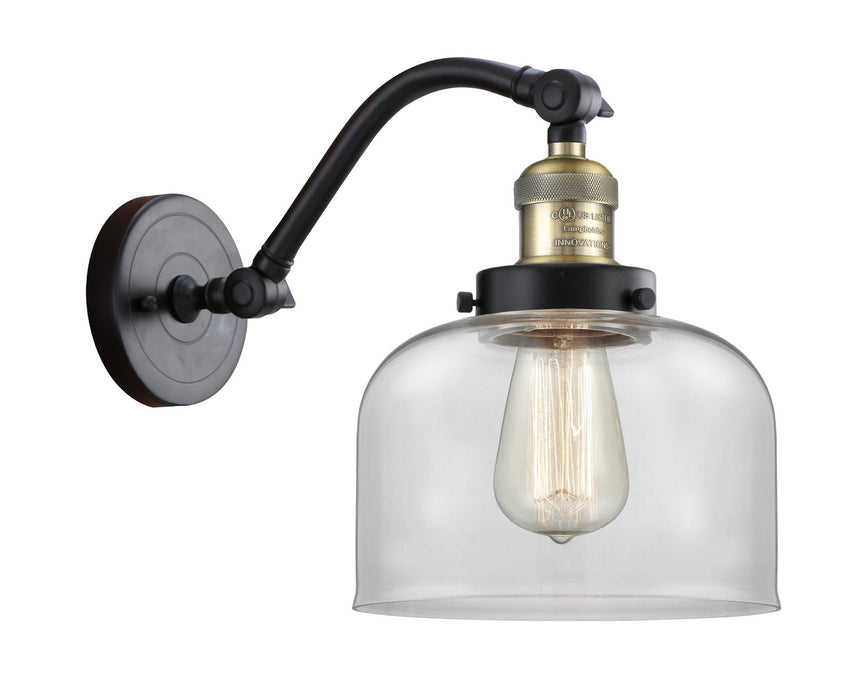 Innovations 515-1W-BAB-G72 One Light Wall Sconce, Black Antique Brass