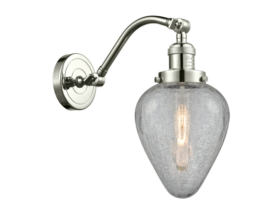 Innovations 515-1W-PN-G165 One Light Wall Sconce, Polished Nickel