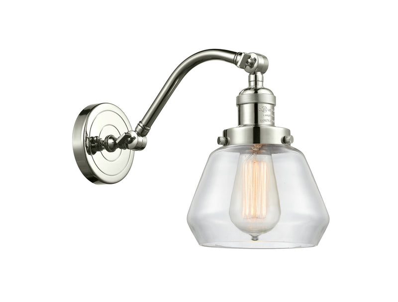 Innovations 515-1W-PN-G172 One Light Wall Sconce, Polished Nickel