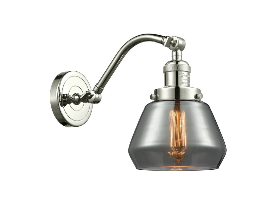Innovations 515-1W-PN-G173 One Light Wall Sconce, Polished Nickel