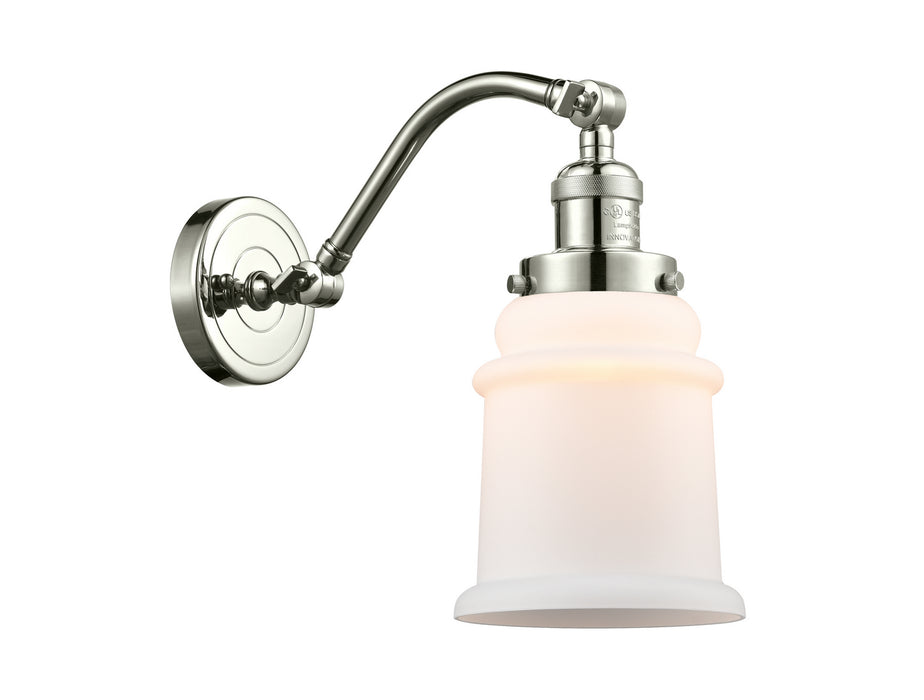 Innovations 515-1W-PN-G181 One Light Wall Sconce, Polished Nickel