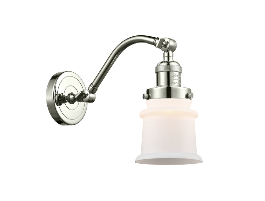 Innovations 515-1W-PN-G181S One Light Wall Sconce, Polished Nickel