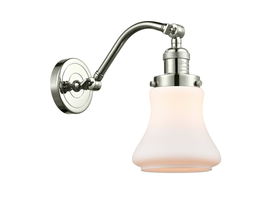 Innovations 515-1W-PN-G191 One Light Wall Sconce, Polished Nickel