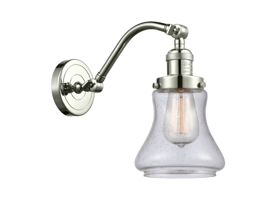 Innovations 515-1W-PN-G194 One Light Wall Sconce, Polished Nickel