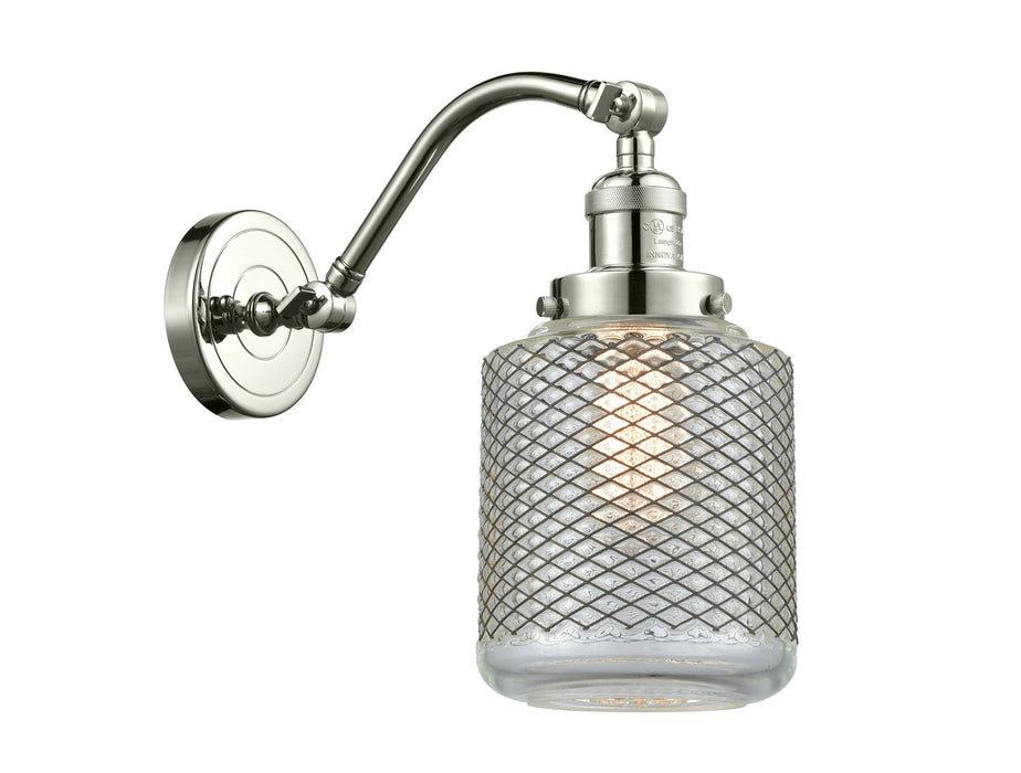 Innovations 515-1W-PN-G262 One Light Wall Sconce, Polished Nickel