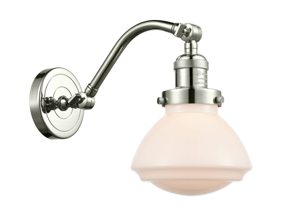 Innovations 515-1W-PN-G321 One Light Wall Sconce, Polished Nickel