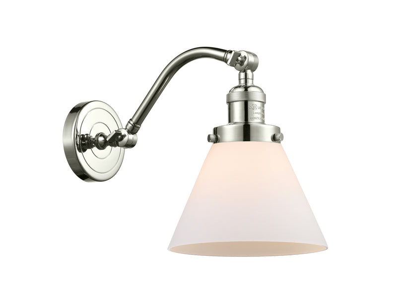 Innovations 515-1W-PN-G41 One Light Wall Sconce, Polished Nickel