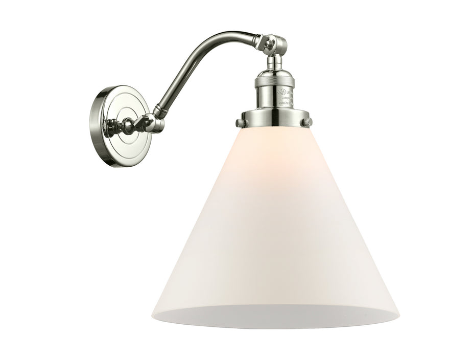 Innovations 515-1W-PN-G41-L One Light Wall Sconce, Polished Nickel
