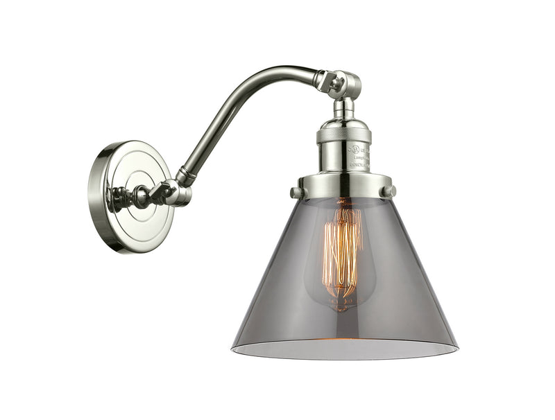 Innovations 515-1W-PN-G43-LED LED Wall Sconce, Polished Nickel