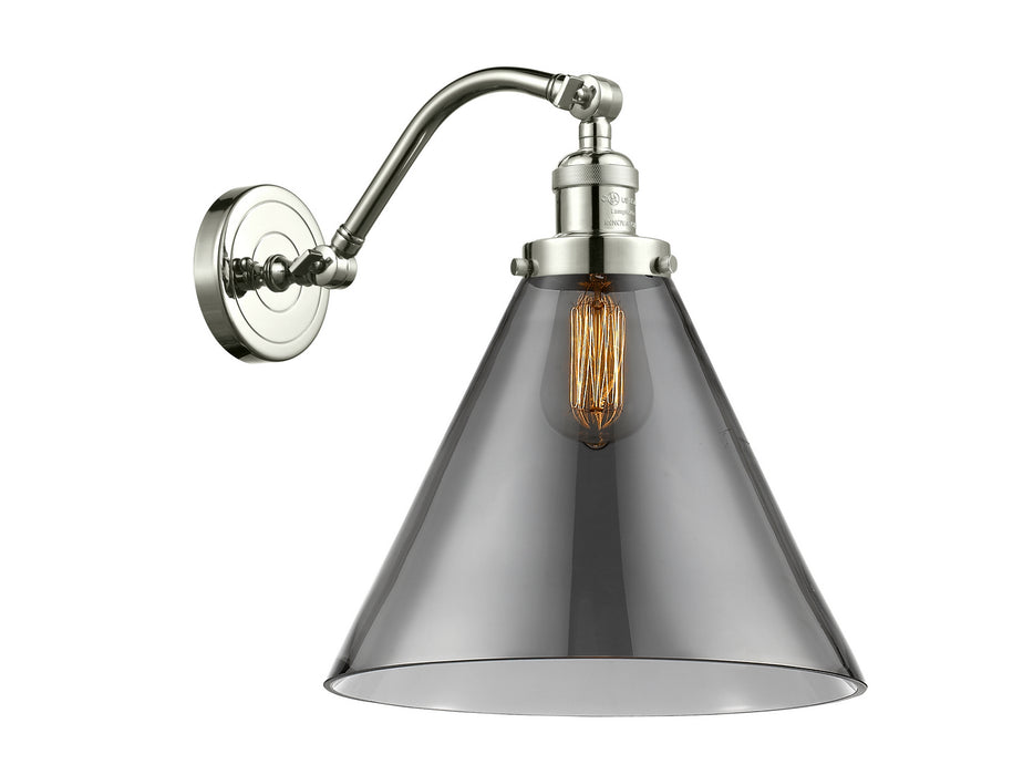 Innovations 515-1W-PN-G43-L-LED LED Wall Sconce, Polished Nickel
