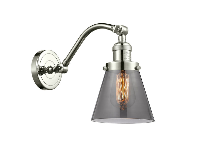 Innovations 515-1W-PN-G63 One Light Wall Sconce, Polished Nickel