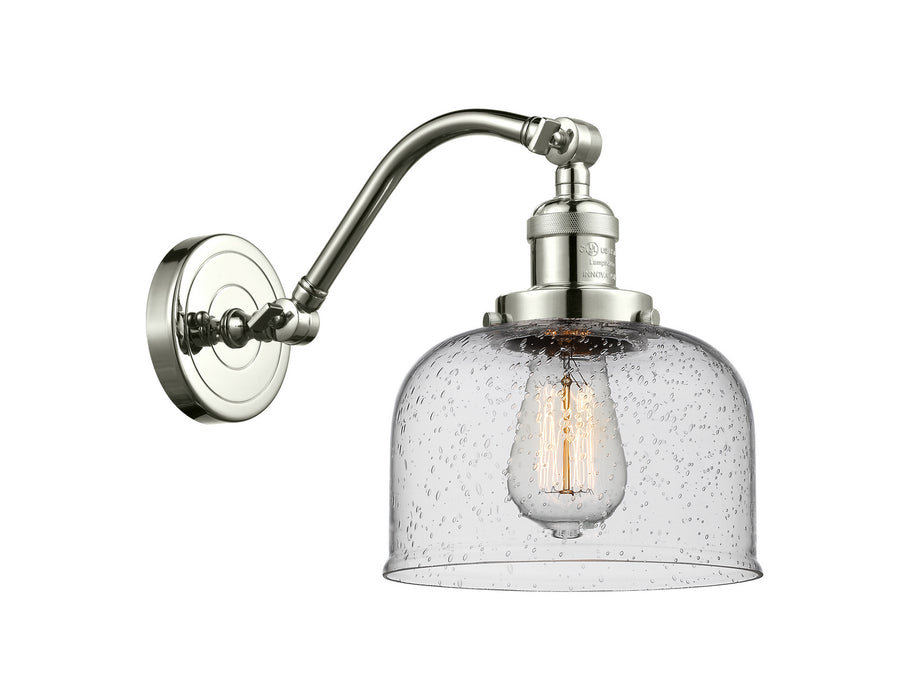 Innovations 515-1W-PN-G74 One Light Wall Sconce, Polished Nickel