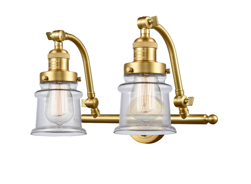 Innovations 515-2W-SG-G182S-LED LED Bath Vanity, Satin Gold