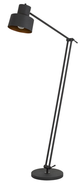 Cal Lighting BO-2966FL One Light Floor Lamp, Matte Black