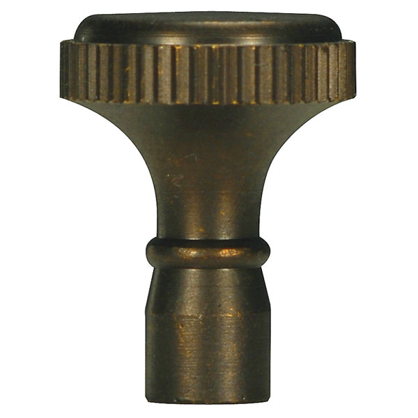 Satco 80-2403 Turn Knob, Dark Antique Brass