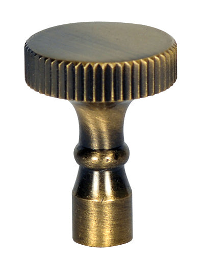 Satco 80-2404 Turn Knob, Antique Brass