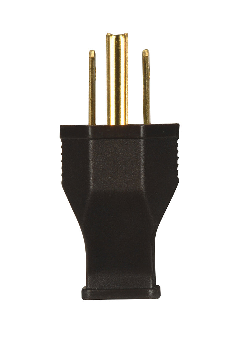 Satco 80-2426 Thermoplastic Hd Plug, Brown