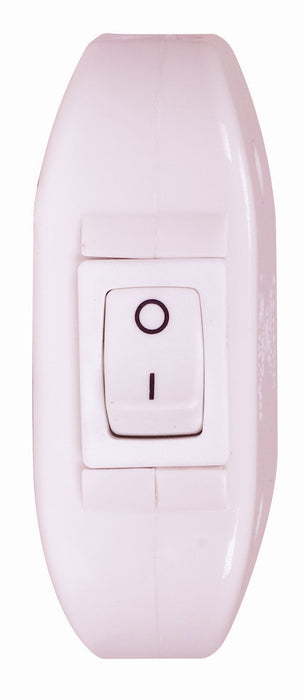 Satco 80-2498 Heavy Duty Feed Thru Switch, White