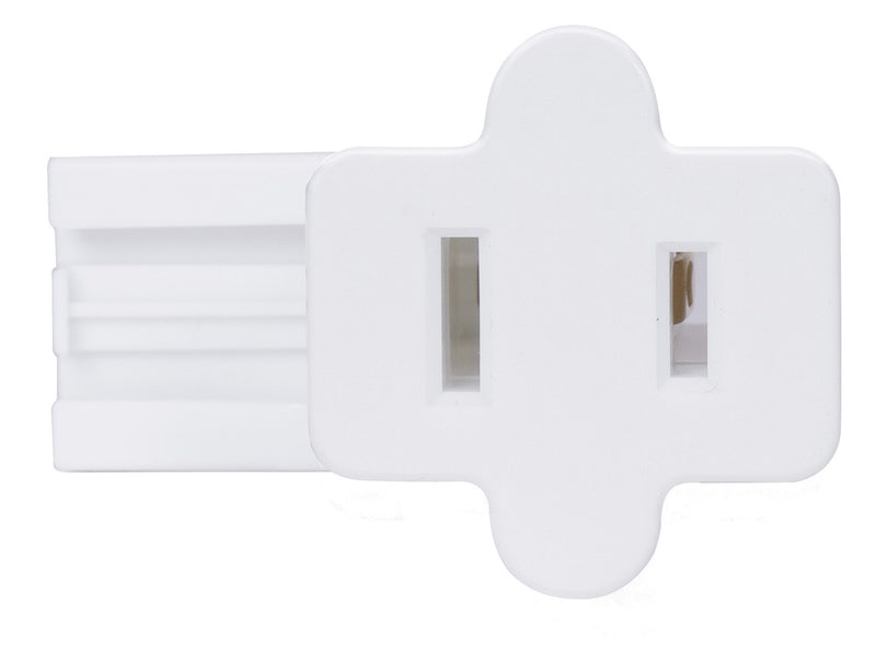 Satco 80-2515 Female Slide Plug, White