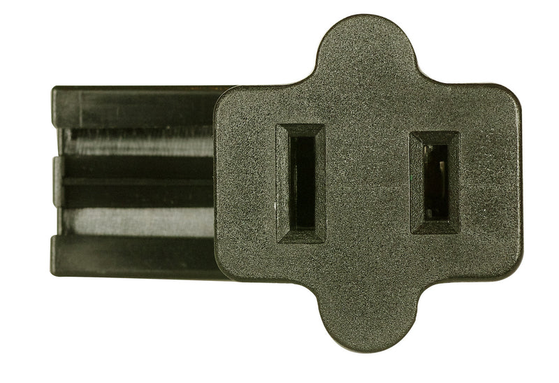 Satco 80-2519 Female Spt-2 Plug, Brown