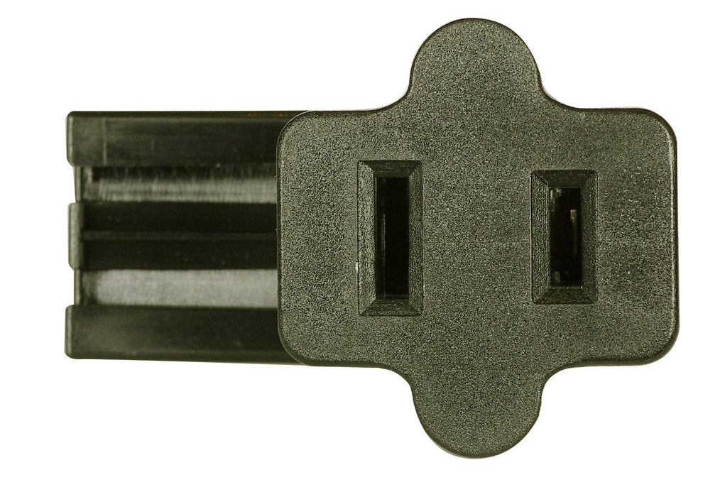 Satco 80-2519 Female Spt-2 Plug, Brown
