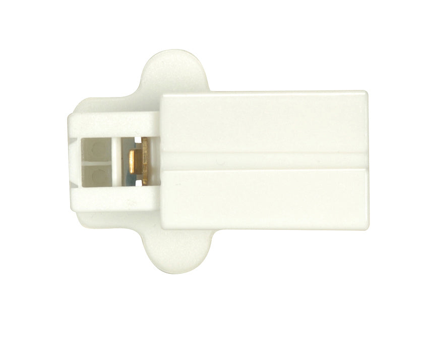 Satco 80-2521 Female Spt-2 Plug, White