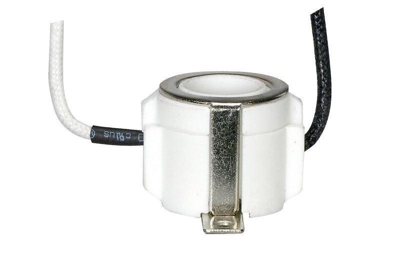 Satco 80-2537 E11 Halogen Socket W/Screw Mount, Not Specified