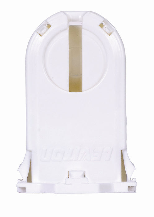 Satco 80-2610 Tall Fl Socket Non Shunted W/Lamp, White