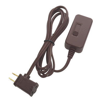 Satco 80-2703 Full Range LED Dimmer with 6 ft. Cord Set, Brown