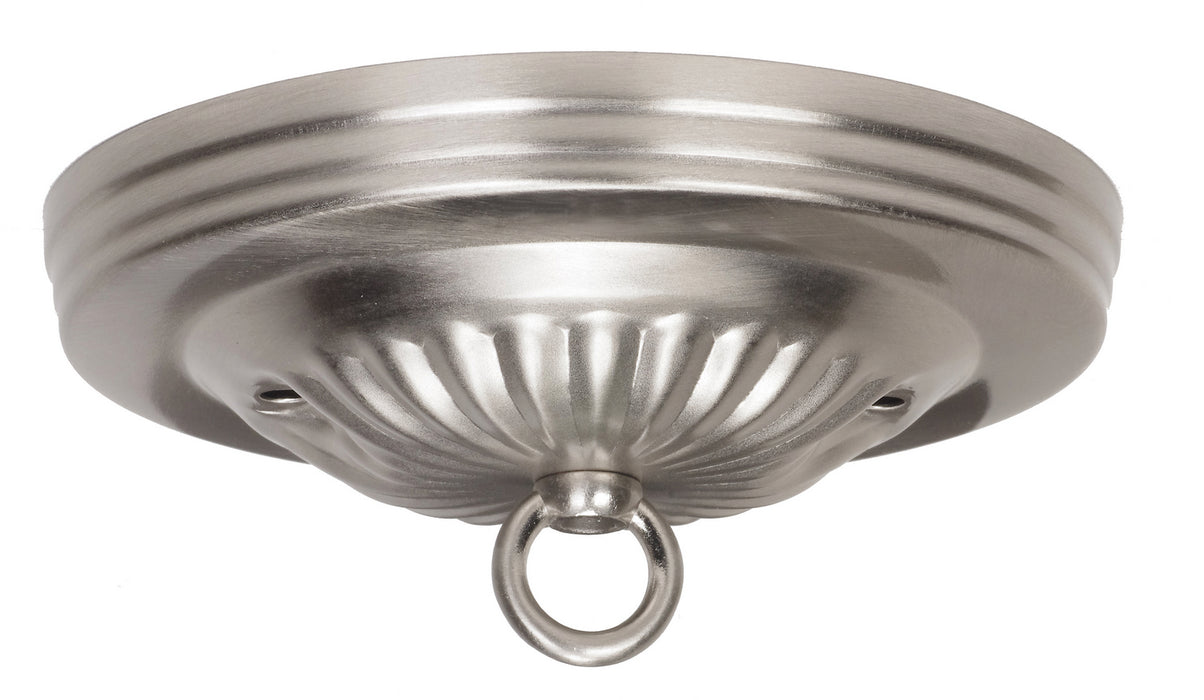 Satco 90-1882 Canopy Kit, Brushed Nickel