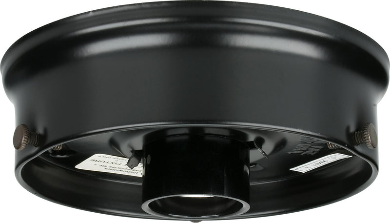 Satco 90-749 4" Wited Ul Holder, Black