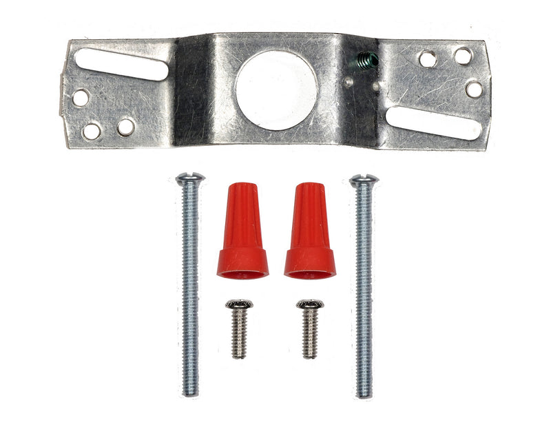 Satco 90-840 Wired Holder, Chrome