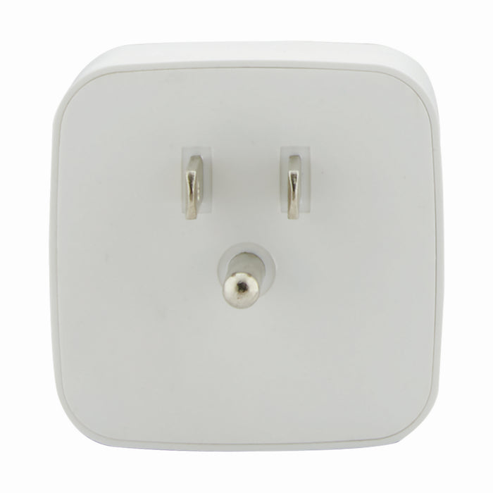 Satco S11269 WiFi Smart Plug, White