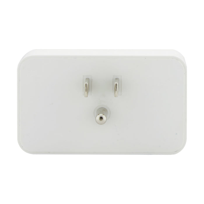 Satco S11270 WiFi Smart Plug, White