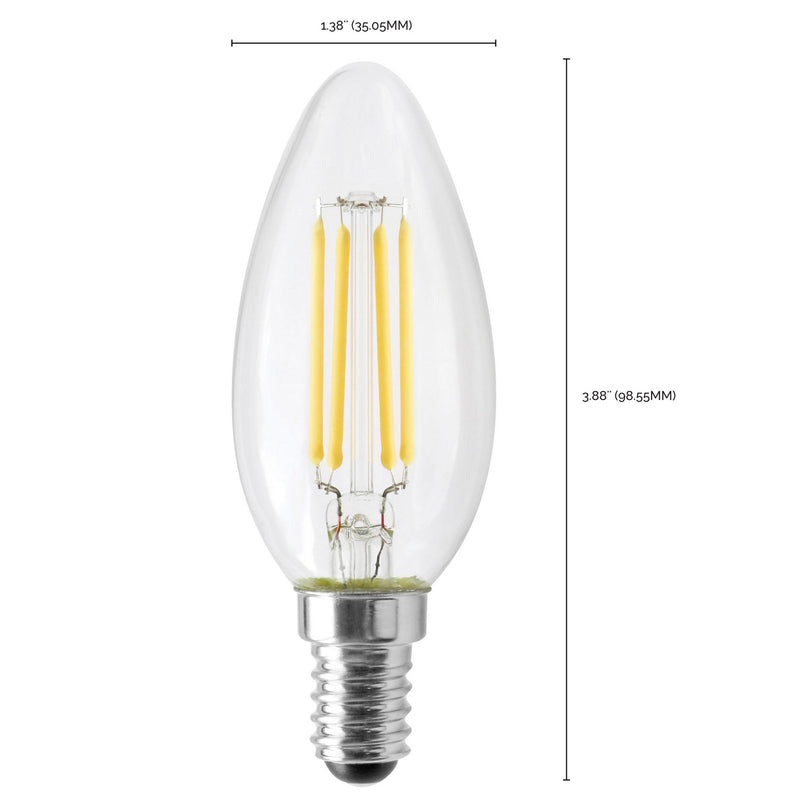 Satco S12115 Light Bulb, Clear