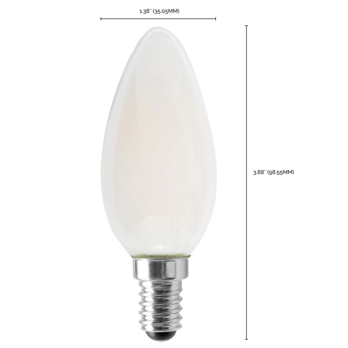 Satco S12118 Light Bulb, Frost