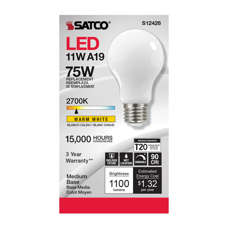 Satco S12426 Light Bulb, Soft White