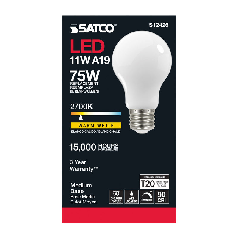 Satco S12426 Light Bulb, Soft White