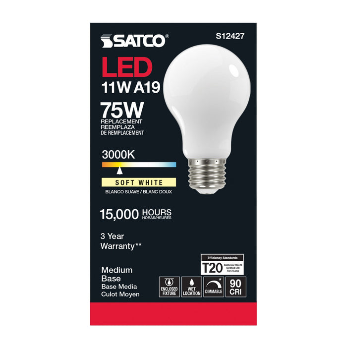 Satco S12427 Light Bulb, Soft White
