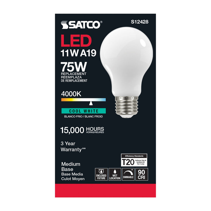 Satco S12428 Light Bulb, Soft White