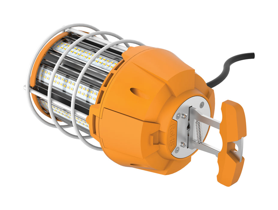 Satco S38946 LED Hi-Bay Caged Lamp, Frost