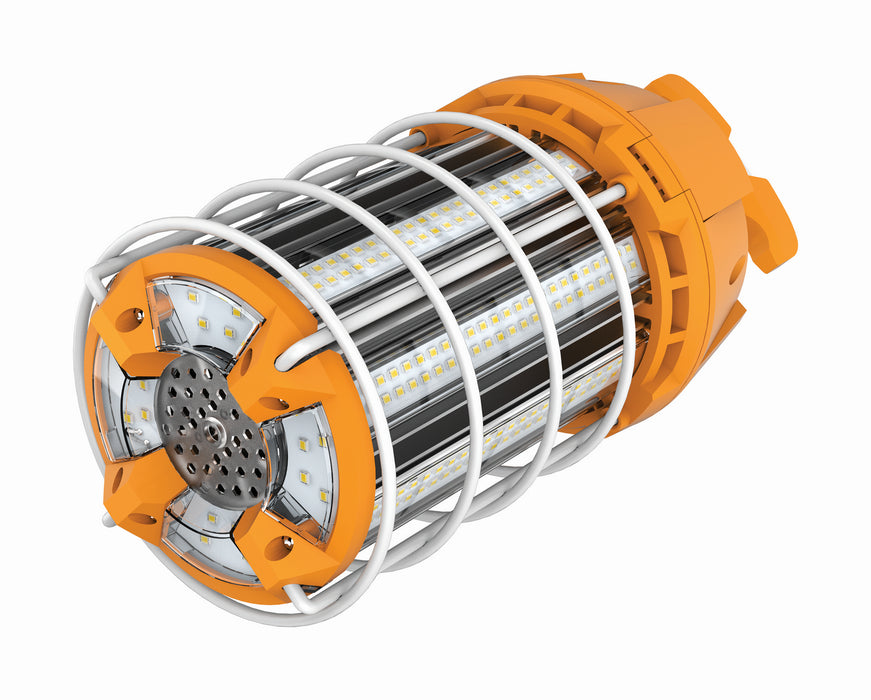Satco S38975 LED Hi-Bay Caged Lamp, Frost