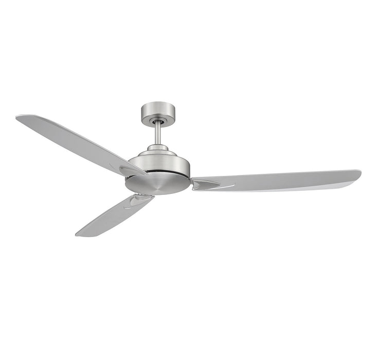 Meridian M2010BN 58" Ceiling Fan, Brushed Nickel